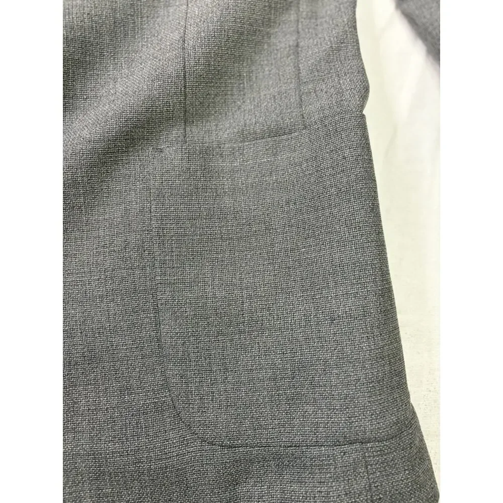 Bonobos Marzotto Italian Wool Men’s Sport Coat Blazer Gray 40R Standard Fit